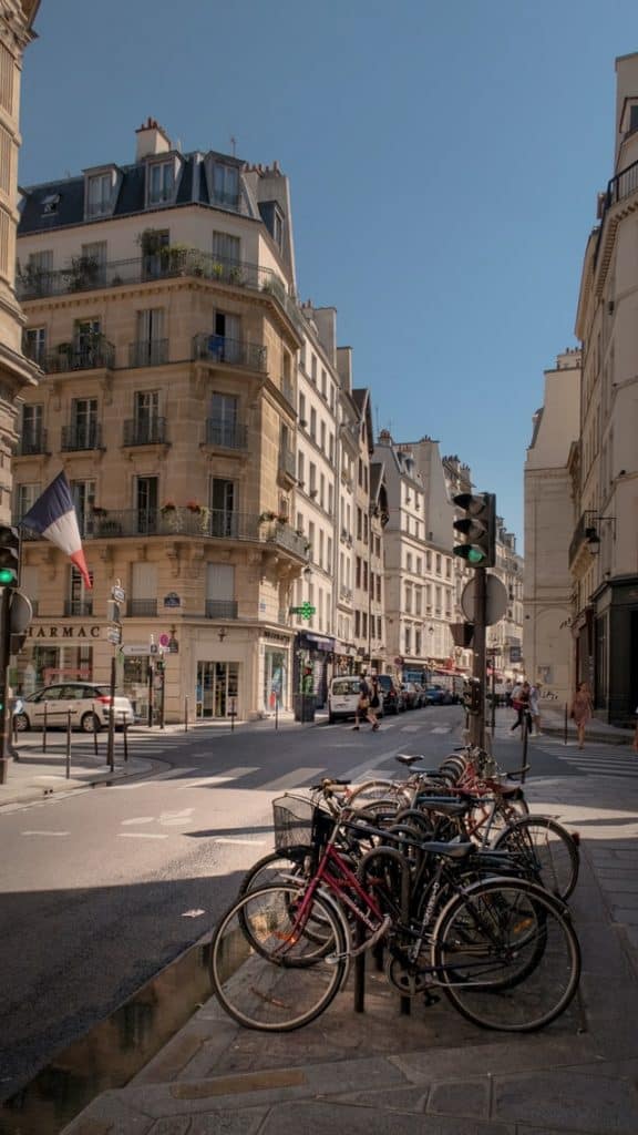 bikes in Paris