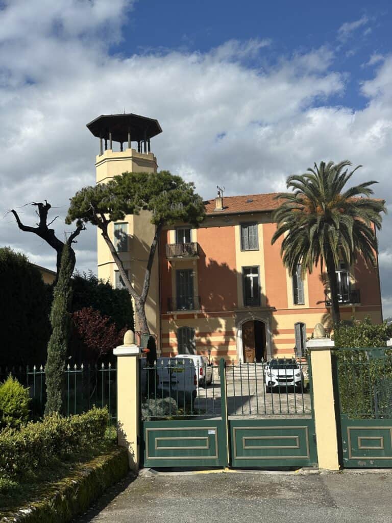 Building in Nice on Mont Boron: probably Villa Marie Leocadie